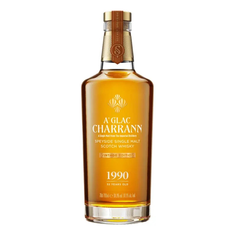 A'Glac Charrann 1990 Vintage 32 Year Old Single Malt Scotch Whisky
