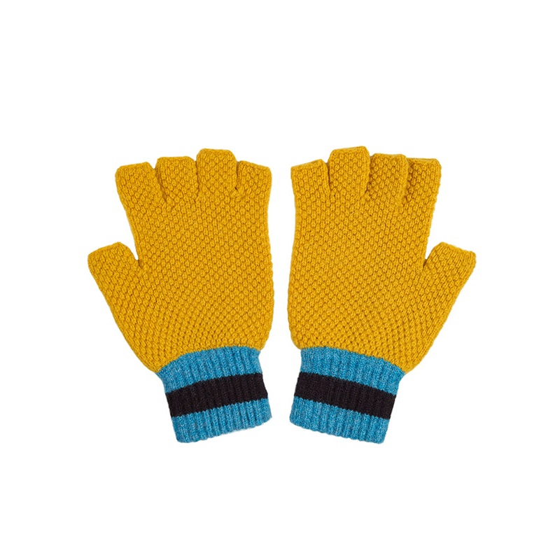 Fingerless Gloves Golden Eye Fingerless Gloves Golden Eye