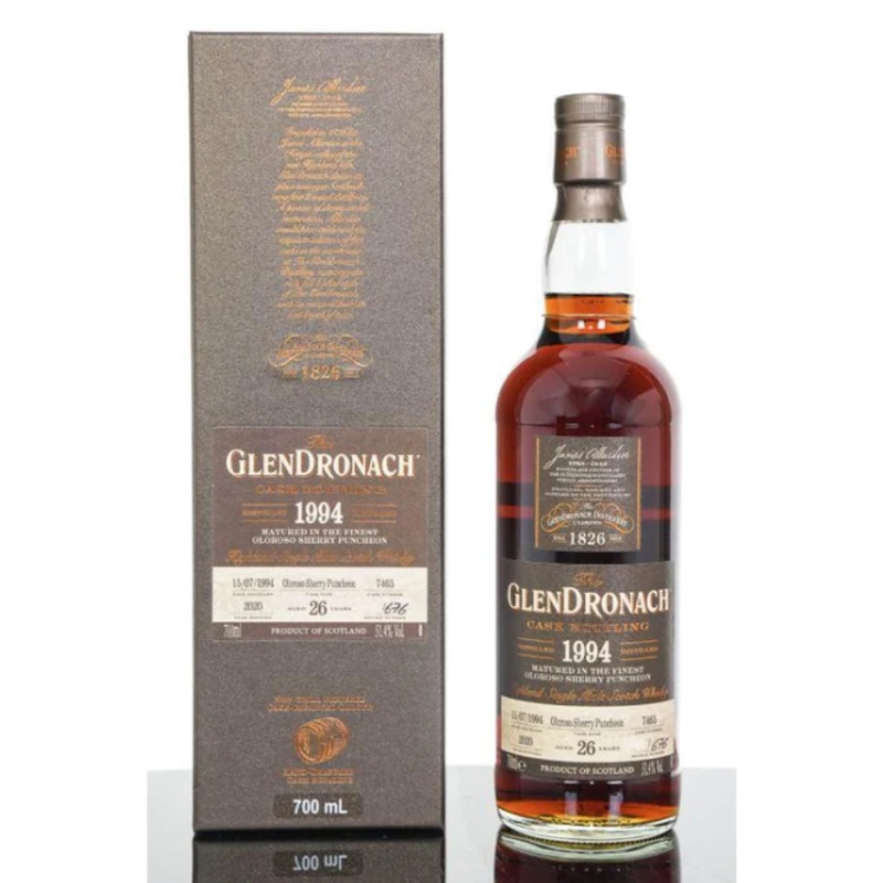 GlenDronach 1994 26 Year Old Oloroso Single Cask #7465 700ml