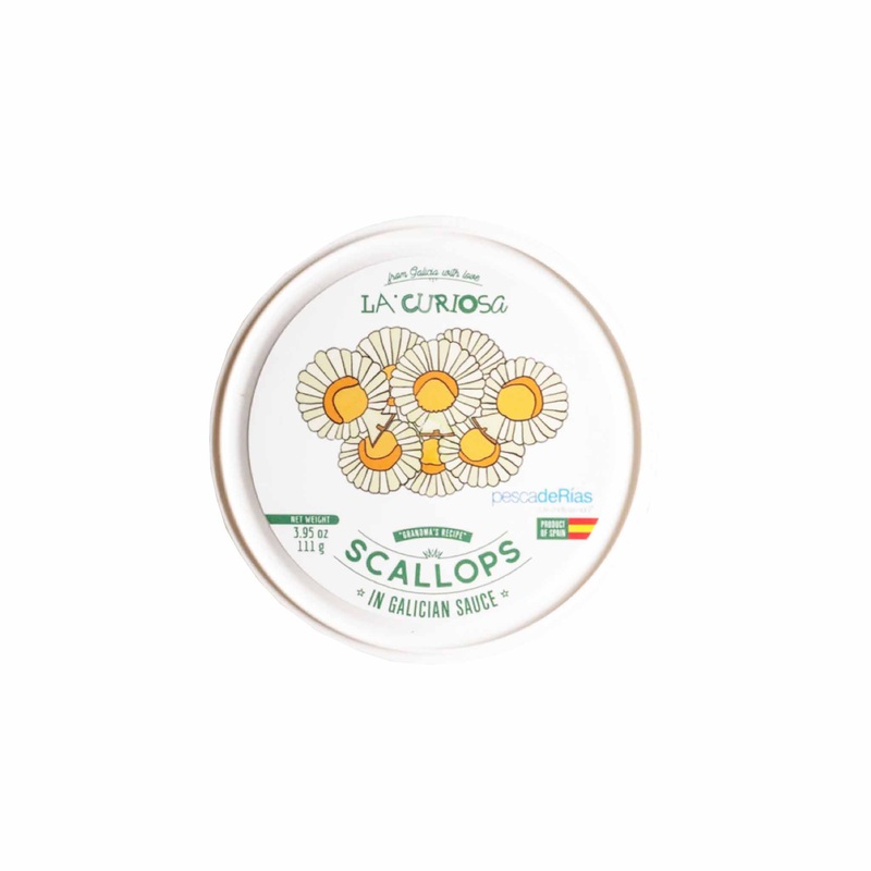 LA CURIOSA SCALLOPS IN GALICIAN SAUCE 111g