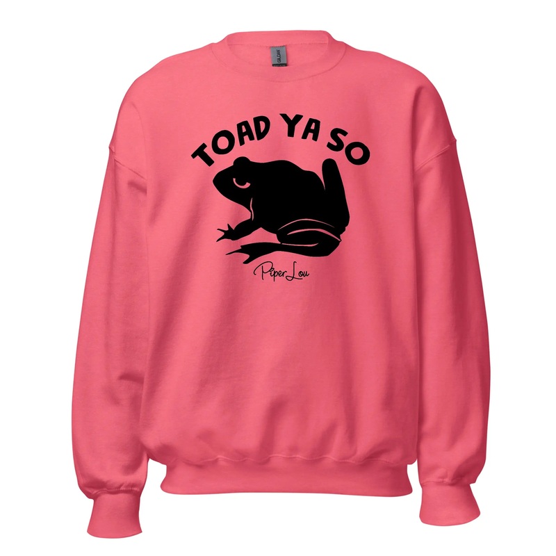 Toad Ya So - Crewneck Sweatshirt White