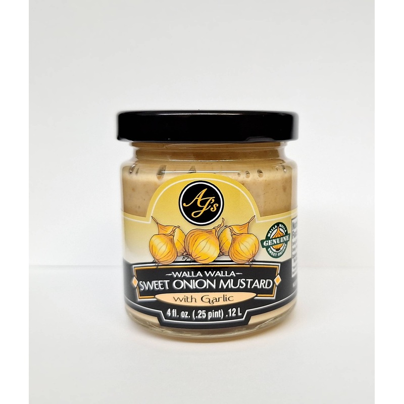 Walla Walla Sweet Onion Mustard with Garlic