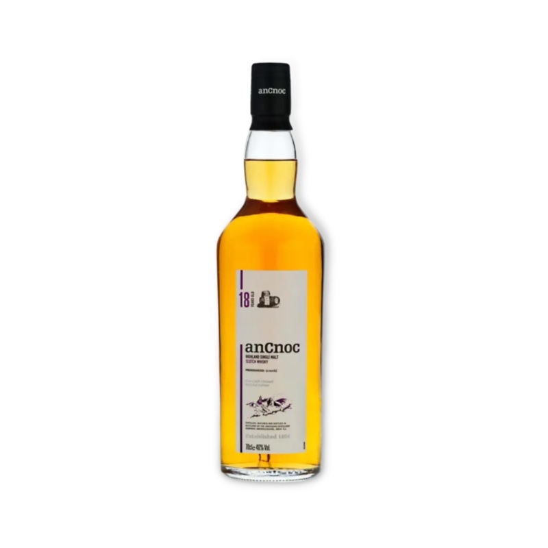 anCnoc 18 Year Old Highland Single Malt Scotch Whisky 700ml (ABV 46%)