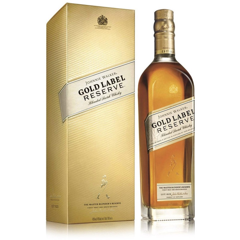 Johnnie Walker Gold Label Reserve Blended Scotch Whisky 700ml Old Edition