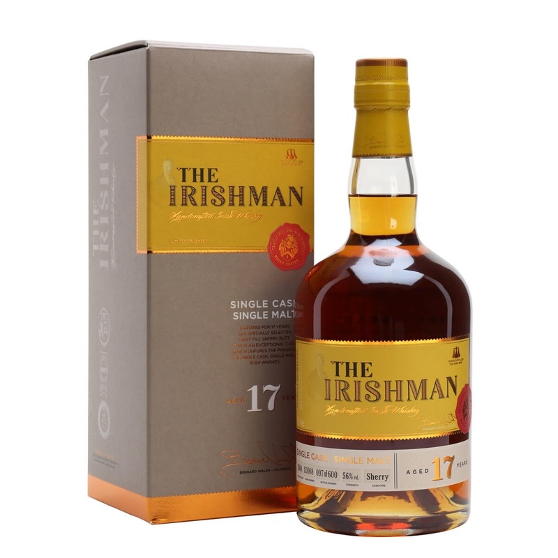 The Irishman 17 Year Old Single Malt 750ml