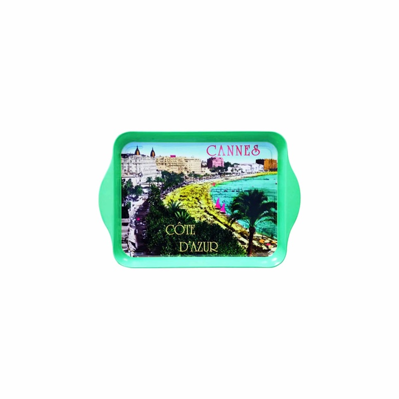 CARTEXPO "CANNES CROISETTE" METAL TRAY