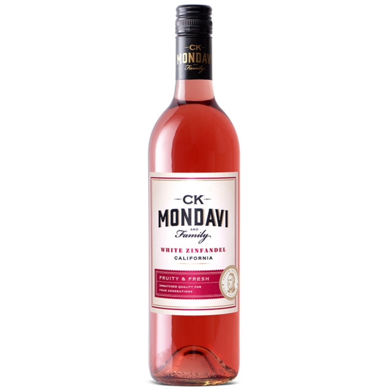 Ck Mondavi Zinfandel White California 2016 750Ml Wine