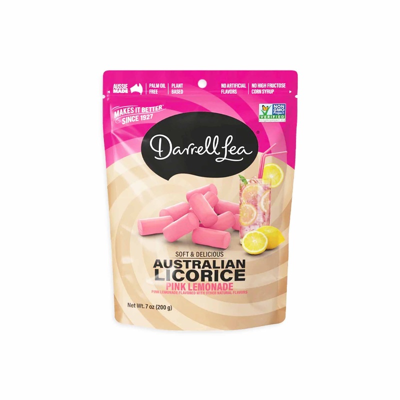 DARRELL LEA PINK LEMONADE AUSTRALIAN LICORICE 200g