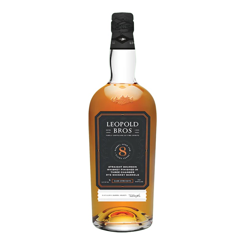 Leopold Bros 8 Year Bourbon Cask Strength 750ml
