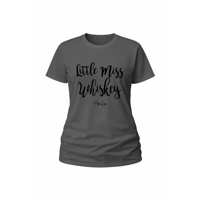 Little Miss Whiskey - Classic Tee White