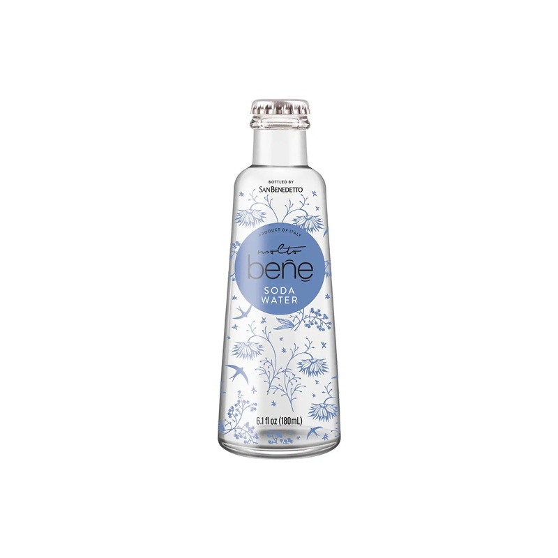 MOLTO BENE SODA WATER 180ml 4PACK