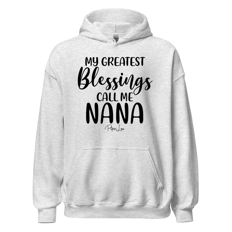 My Greatest Blessings Call Me Nana - Graphic Hoodie White