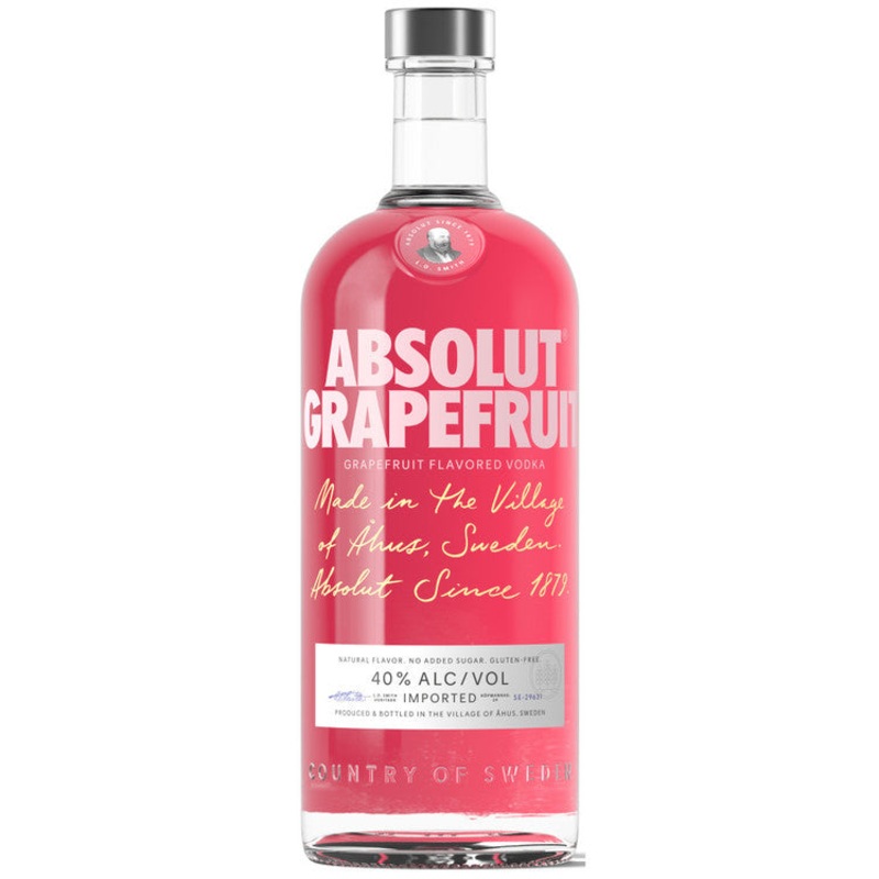 Absolut Grapefruit Flavored Vodka 80 750Ml Premium