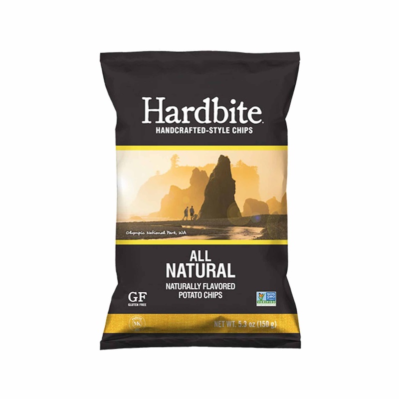 HARDBITE GLUTEN FREE ALL NATURAL POTATO CHIPS 5.2oz