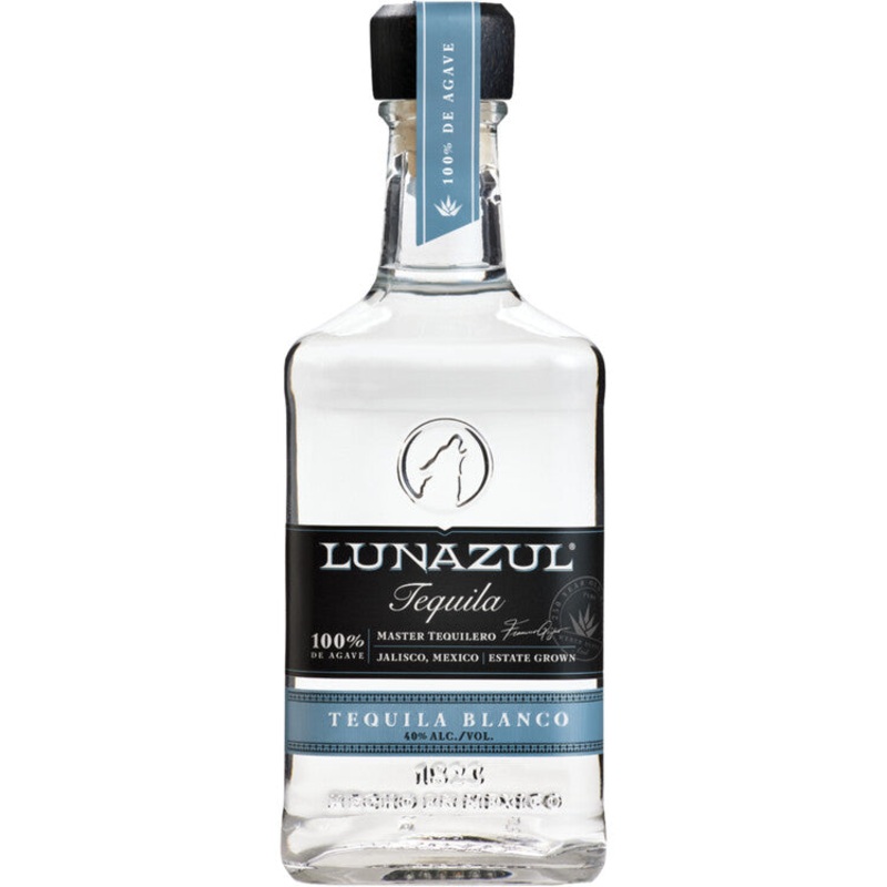 LUNAZUL TEQUILA BLANCO 80 750ML
