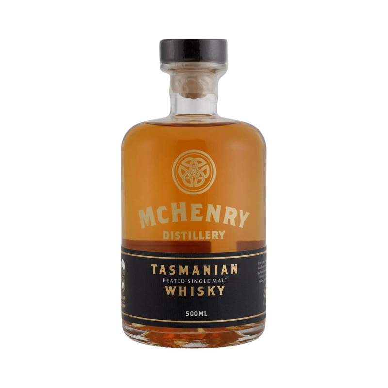 McHenry Peated Single Malt Whisky 500ml (ABV46%)