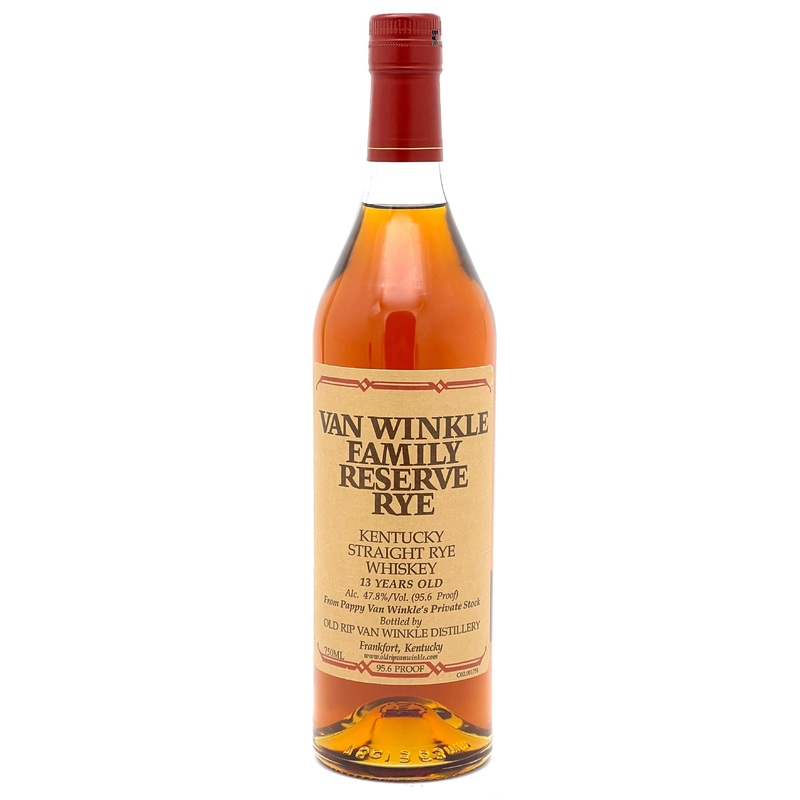 Pappy Van Winkle Family Reserve 13 Year Old Straight Rye Whiskey