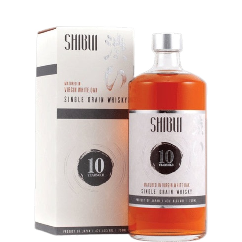Shibui 10 Year Old Single Grain Bourbon Cask Japanese Whisky (750ml)