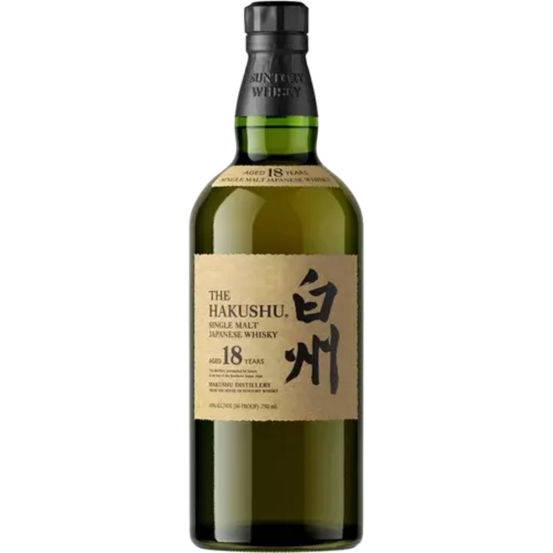 The Hakushu Single Malt Whisky 18 Yr 96 700Ml