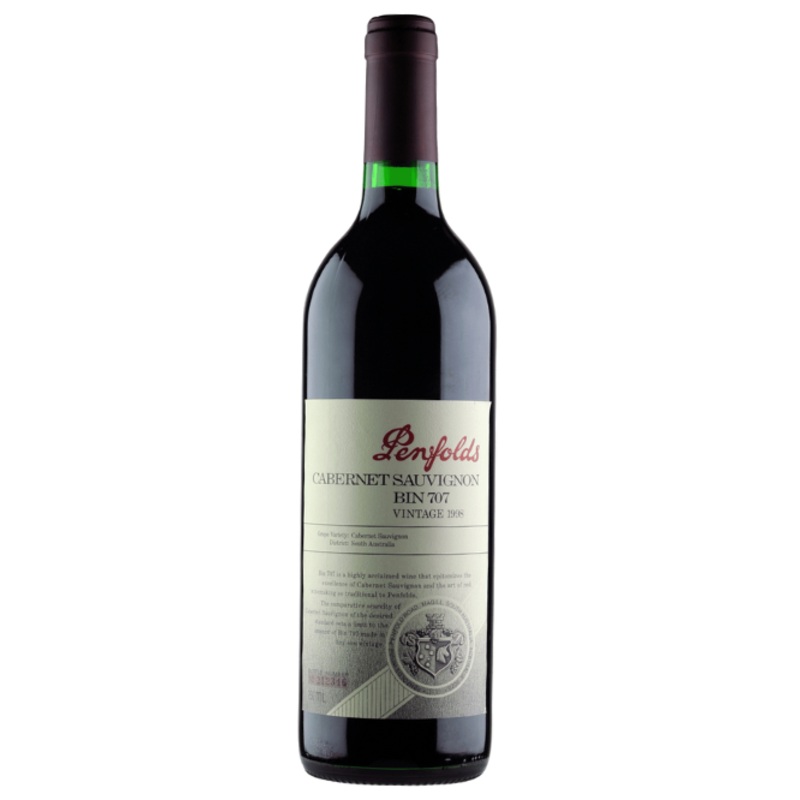 1998 Penfolds Bin 707 Cabernet Sauvignon 750ml