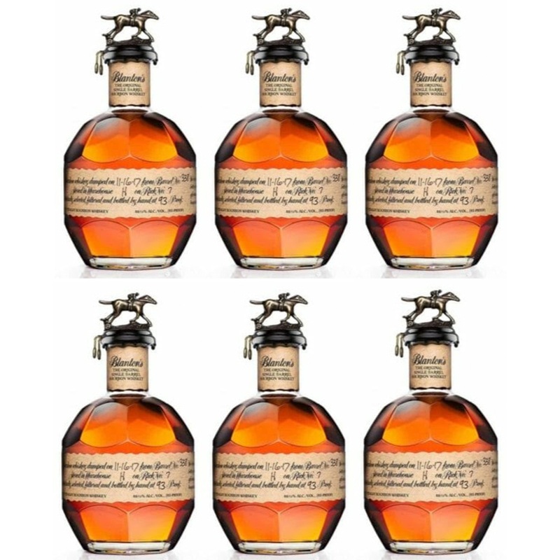 Blantons Single Barrel Bourbon 6 Pack 750ml