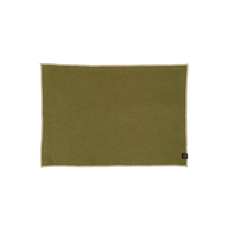 HAOMY CORTE PLACEMAT - OLIVE