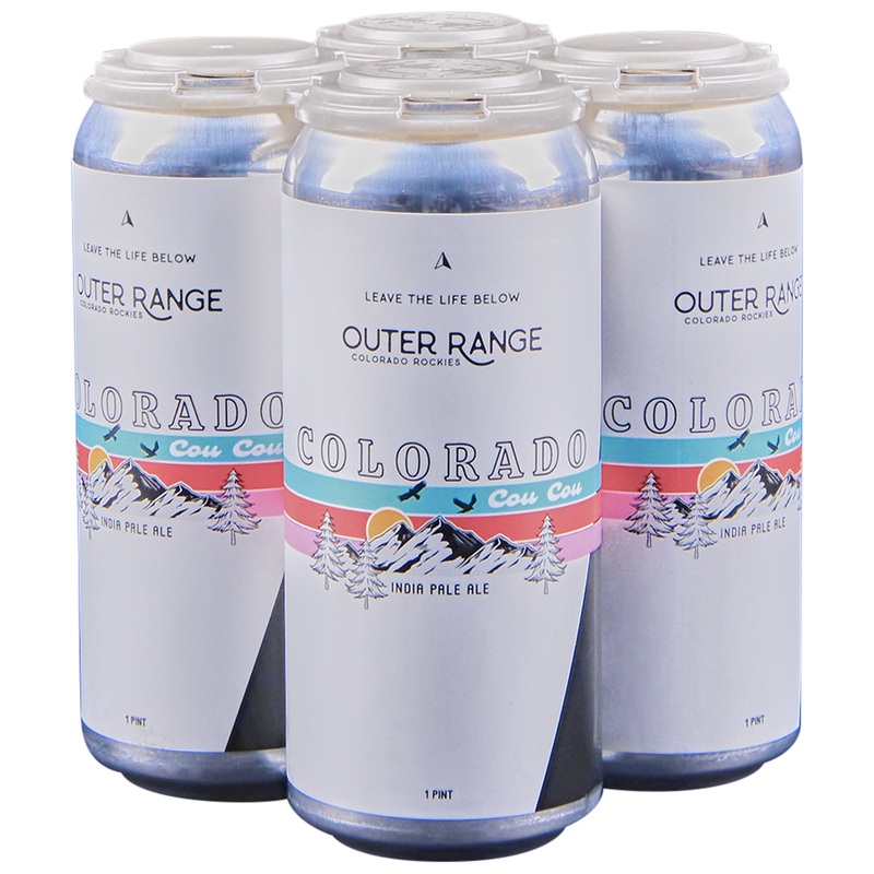 Outer Range Blocks Of Light Hazy Ipa 16oz 4 Pack Cans