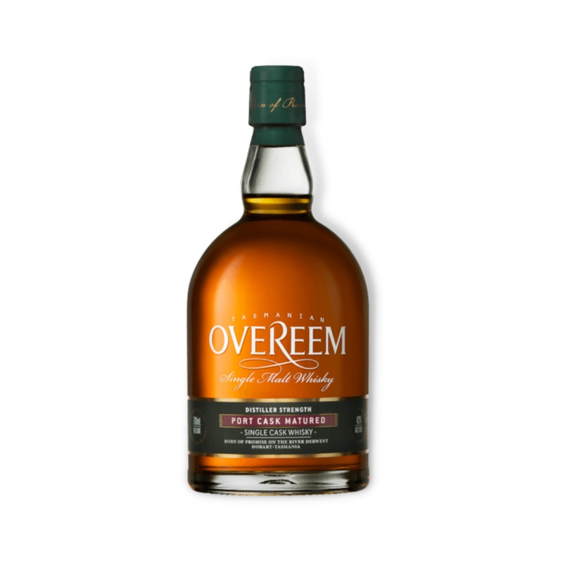 Overeem Port Cask Tasmanian Single Malt Whisky 700ml (ABV 43%)
