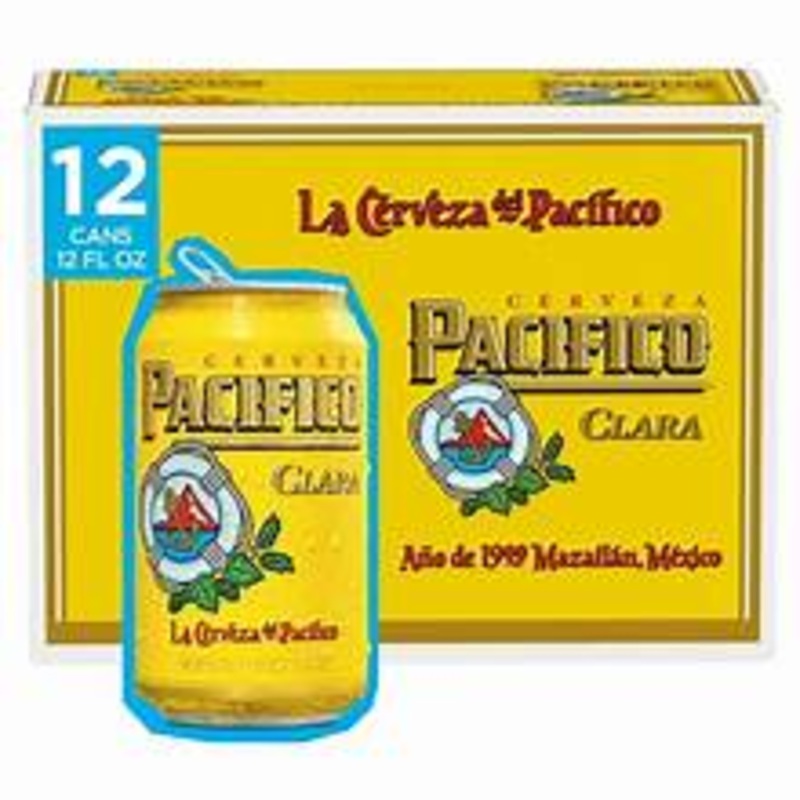 Pacifico 12oz 24 Pack Cans