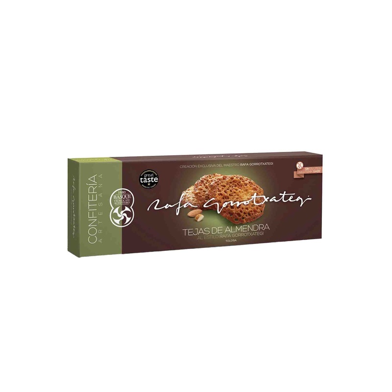 RAFA GORROTXATEGI CARAMELIZED ALMOND TILES 75g