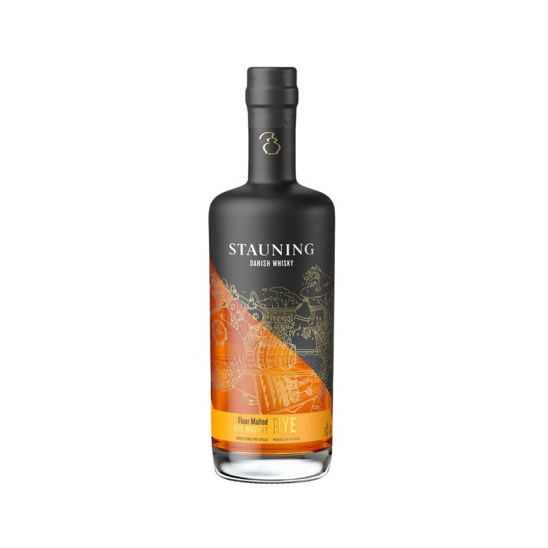 Stauning Rye Danish Whisky 700ml (ABV 48%)