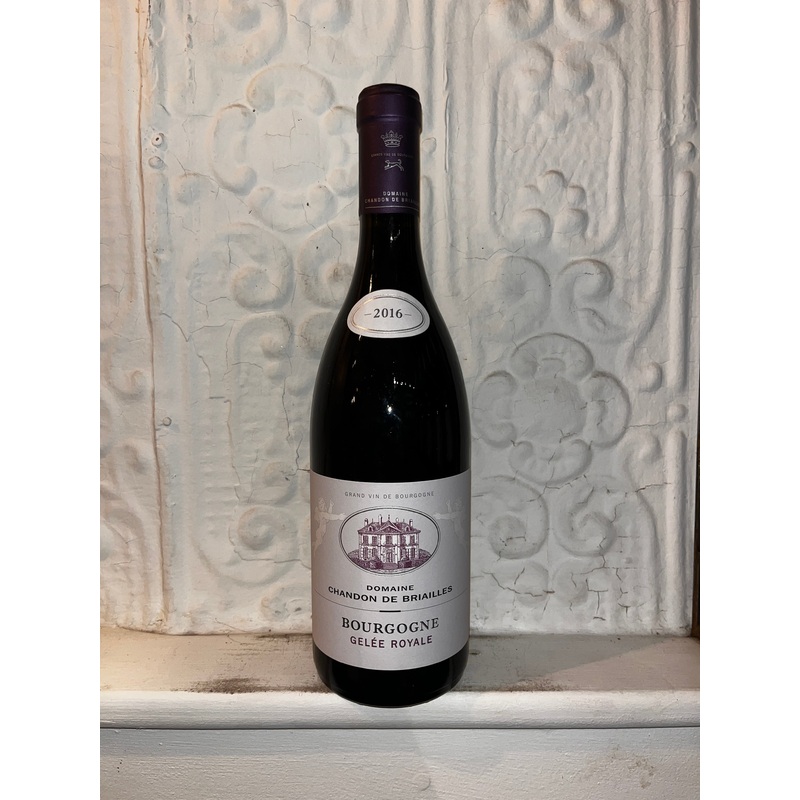 Bourgogne Rouge "Gelee Royale", Chandon des Briailles 2016 (Burgundy, France)