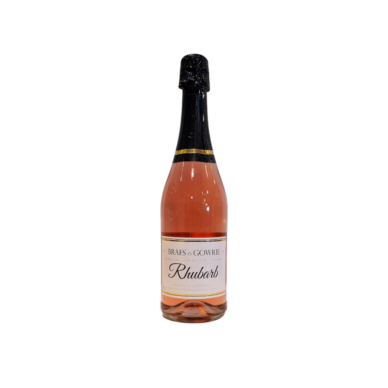 Braes O'Gowrie Sparkling Non Alcoholic Rhubarb