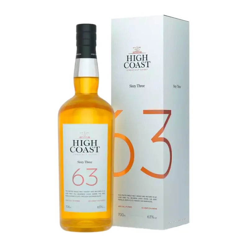High Coast 63 Swedish Single Malt Whisky 750mL