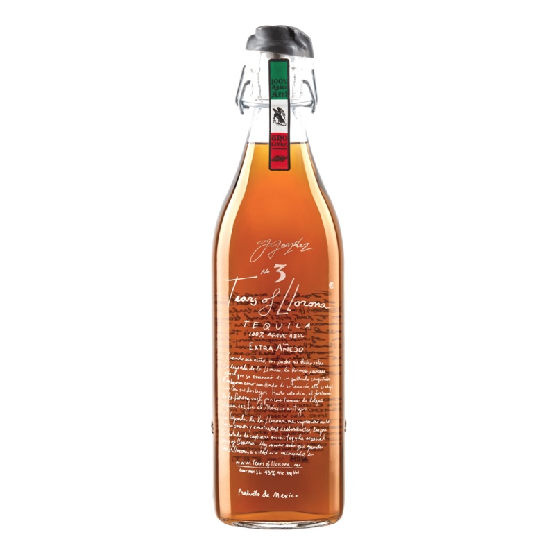 Tears of Llorona No.3 Extra Anejo Tequila 1L