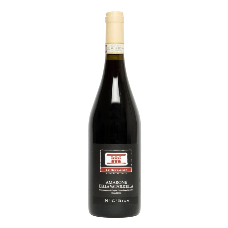 Amarone della Valpolicella DOCG Classico N'C' Rian 2019, Le Bertarole