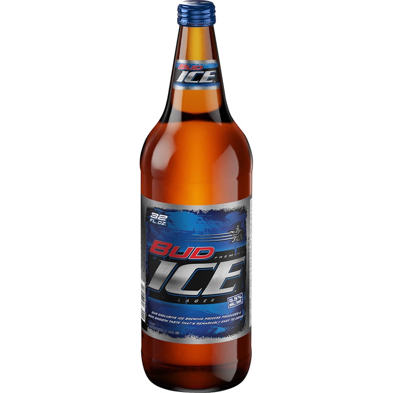 Bud Ice 12 Pack (32 oz Bottles)