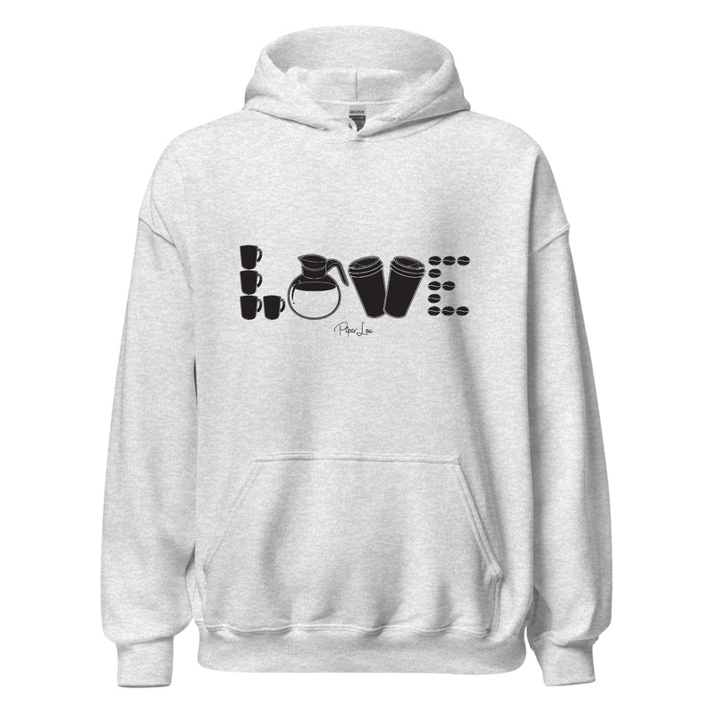 Coffee Love - Graphic Hoodie White