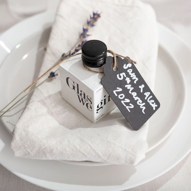 Glaswegin Wedding Favour Set (12 x 5cl)