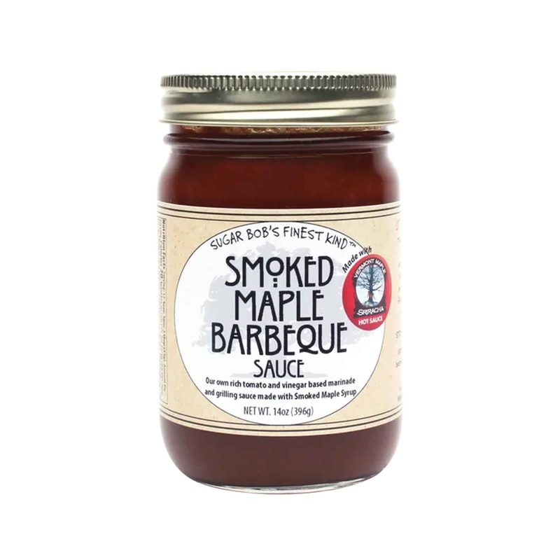 SUGAR BOBS SMOKED MAPLE BBQ SAUCE 14oz