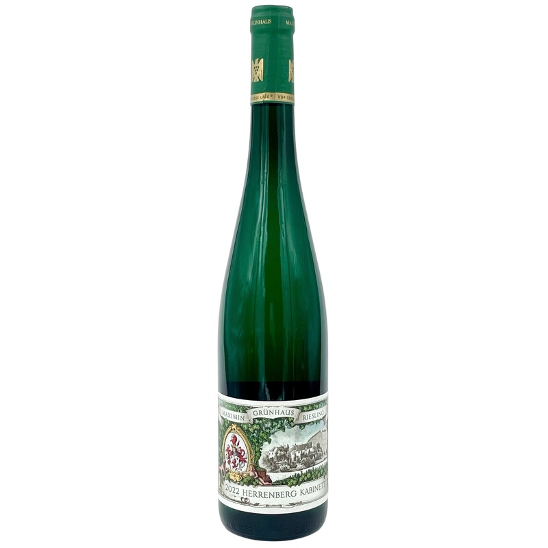 C. Von Schubert 2022 Maximin Grnhuser Riesling Kabinett Herrenberg Mosel