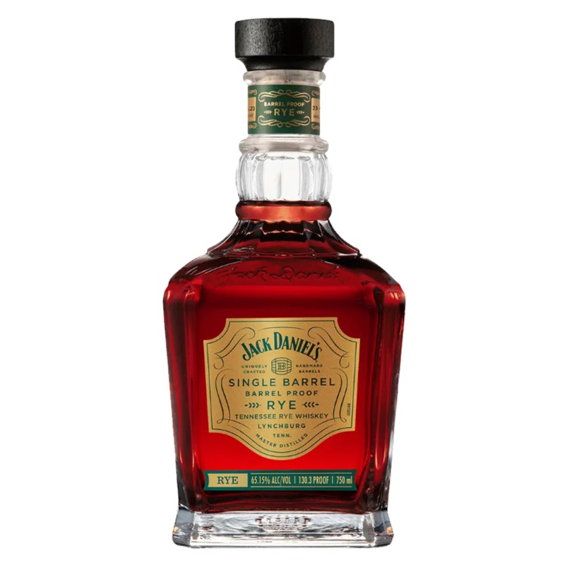 Jack Daniels Barrel Proof Tennessee Rye Whiskey 750 ML
