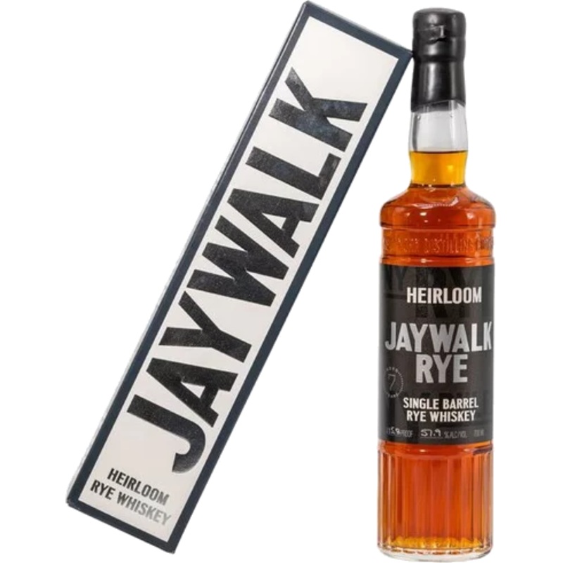 Jaywalk Rye Whiskey Heirloom Single Barrel 7 Yr 116 700Ml