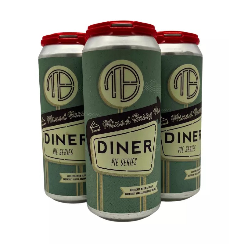 Mortalis Brewing Company Diner Pie Series | Mixed Berry Pie Fruited Smoothie Sour 4-PACK