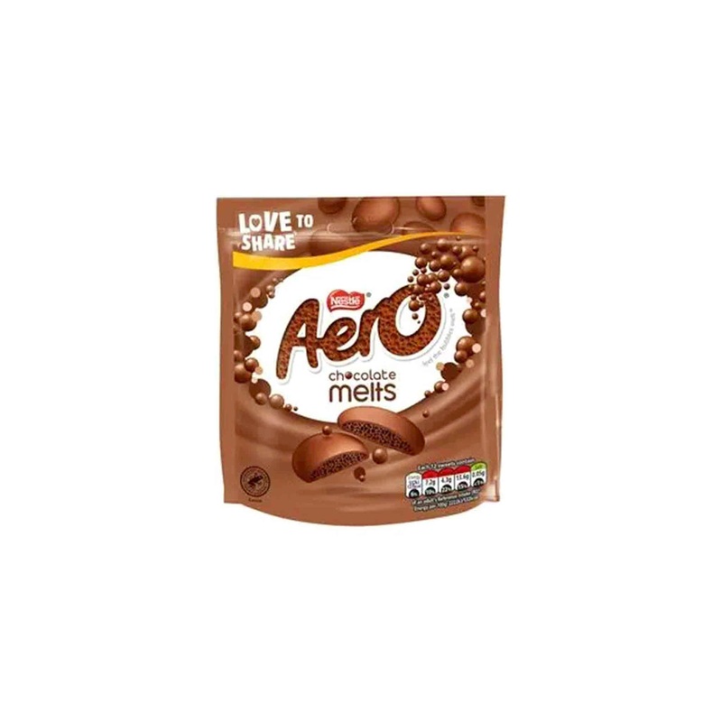 NESTLE AERO melts MILK Chocolate POUCH 3.2oz