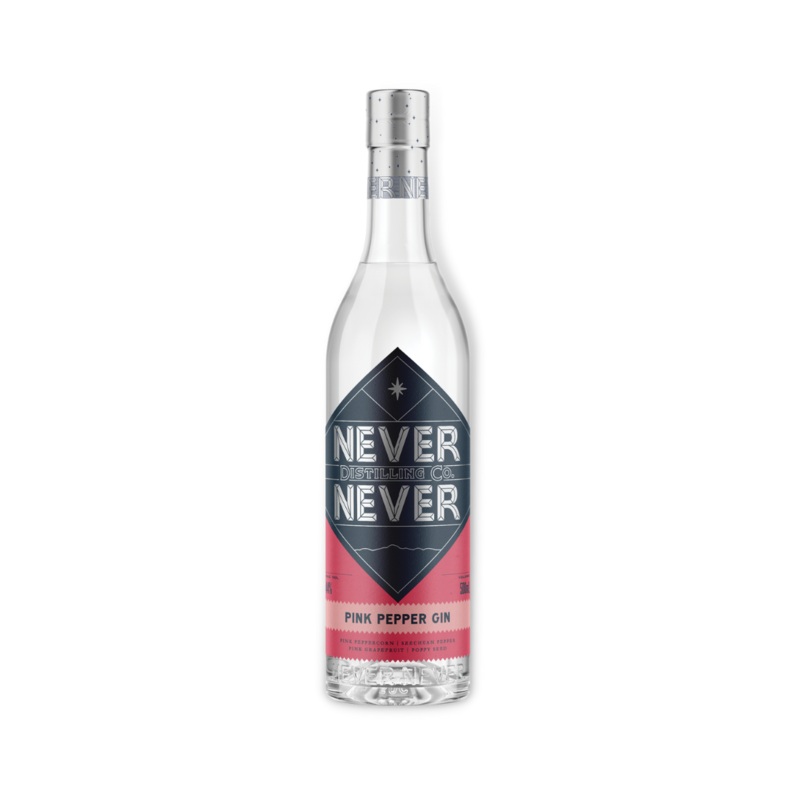 Never Never Pink Pepper Gin 500ml (ABV 44%)