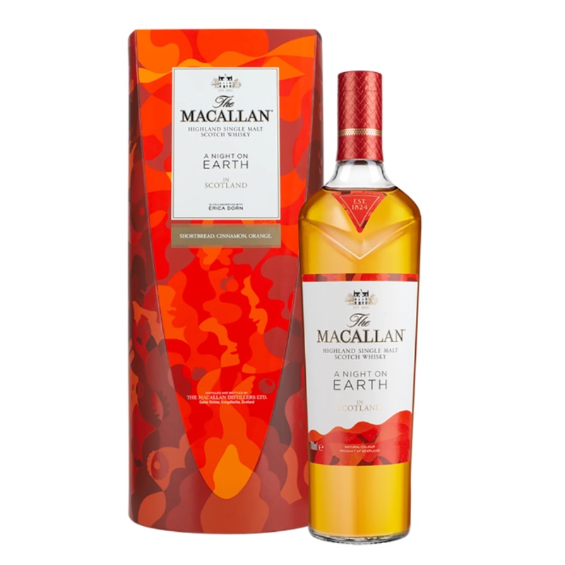 The Macallan 'A Night on Earth in Scotland' Highland Single Malt Scotch Whisky 700ml