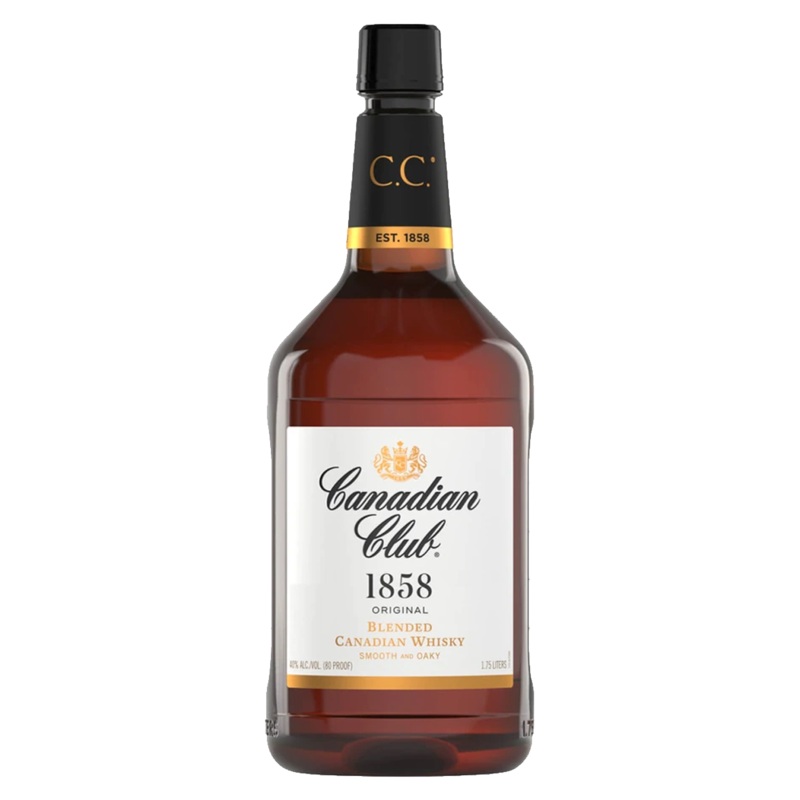 Canadian Club 1858 Blended Canadian Whisky 1.75 LT