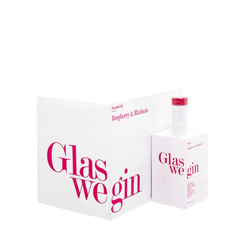 Glaswegin Case of 6 x Raspberry & Rhubarb 70cl bottles