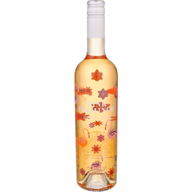 PINK FLAMINGO SABLE DE CAMARGUE ROSE CATALINA ESTRADA GRIS DE GRIS TETE DE CUVEE 2023 750ML